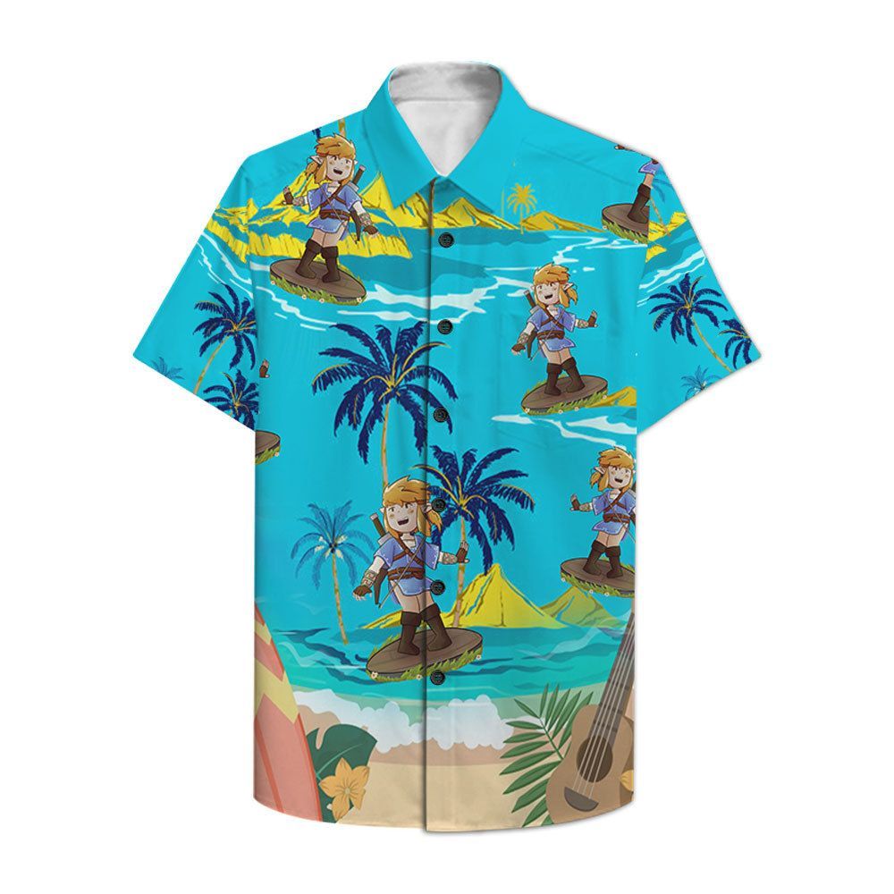 Zd Surfing Hawaiian Shirt Hwg001G