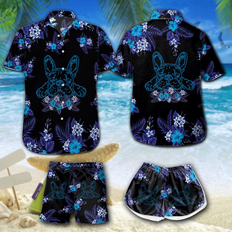 Hibiscus Pet Bulldog Hawaii Shirt Summer Time Ha14976