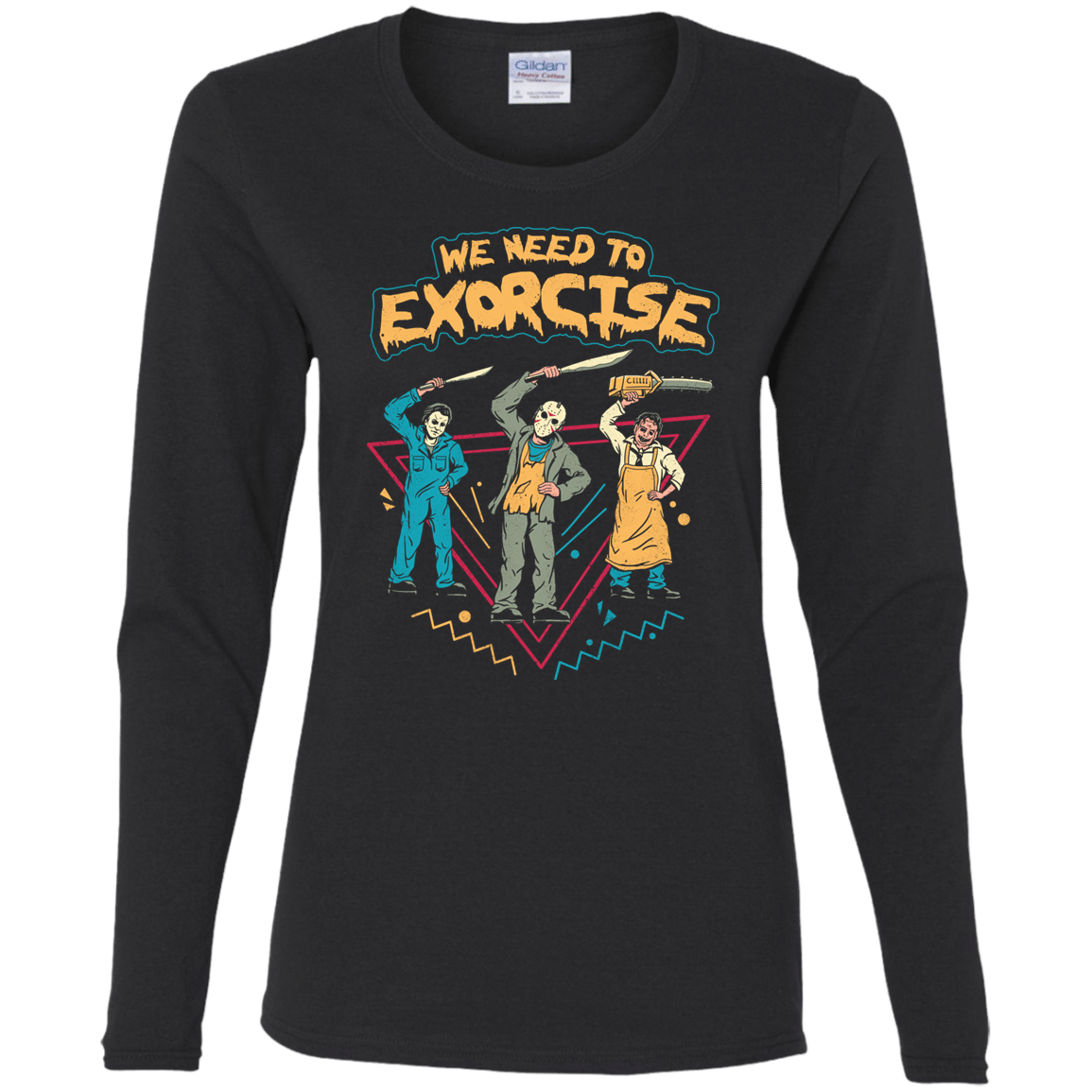 Lets Exorcise Womens Long Sleeve T-Shirt