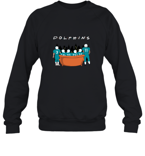 The Miami Dolphins Together F.R.I.E.N.D.S 2D Sweatshirt