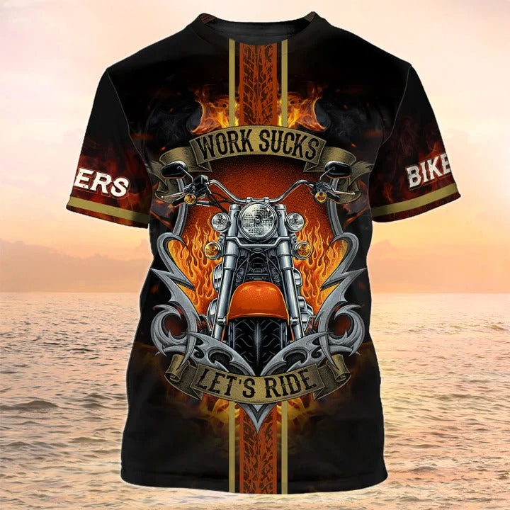 Bikers Tshirt Ride Shirts Gifts For Biker Men