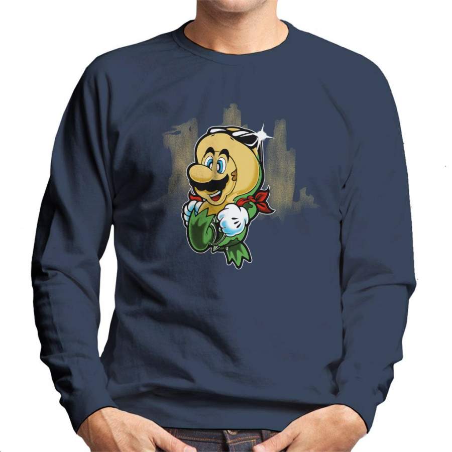 Super Mario Battle Toads Mix Men’s Sweatshirt