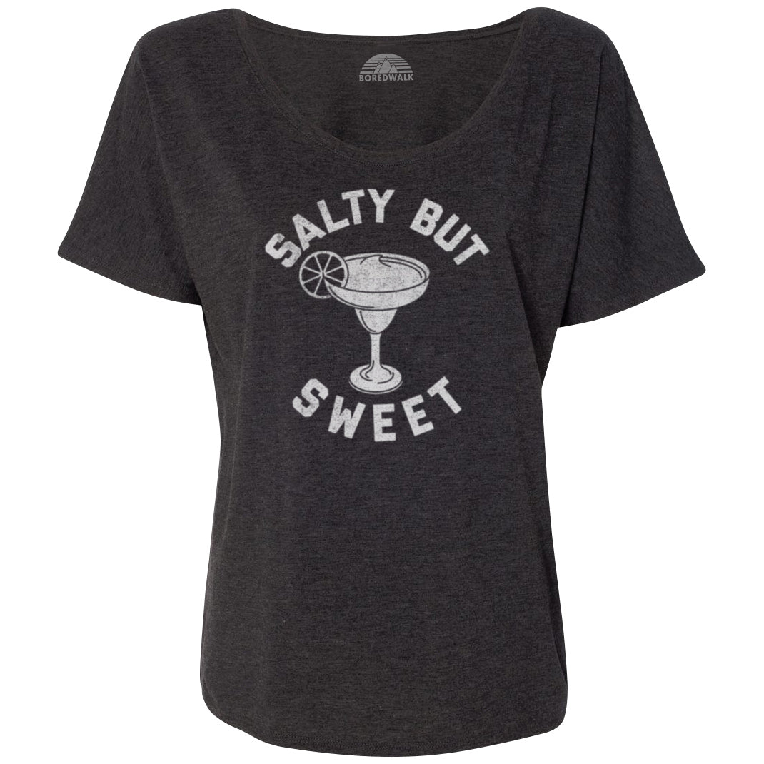 Women’S Salty But Sweet Margarita Scoop Neck T-Shirt