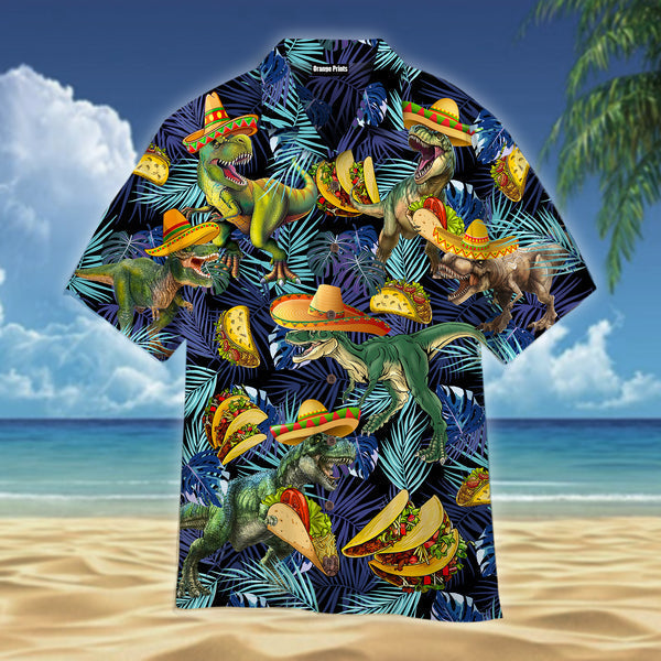 Dinosaurs Love Tacos Aloha Hawaii Shirts For Men Women Ha110256