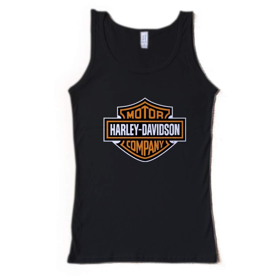 Harley Davidson Motor Logo Men’s Tank Top T-Shirt