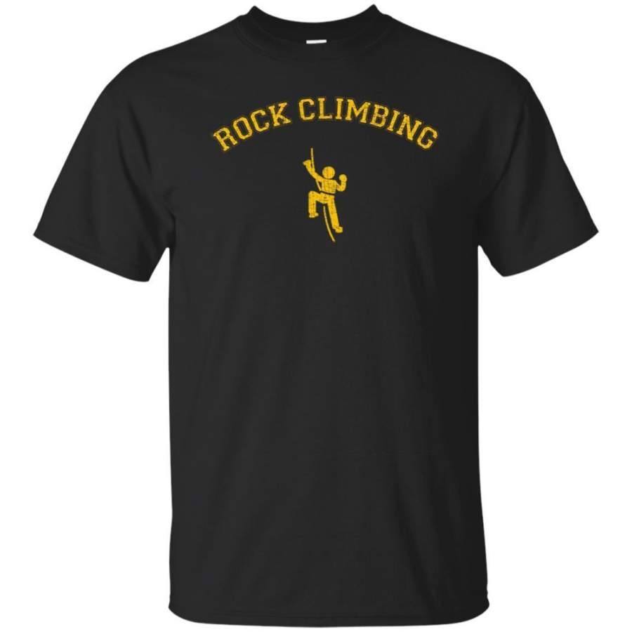 AGR Classic College-style Rock Climbing T-shirt