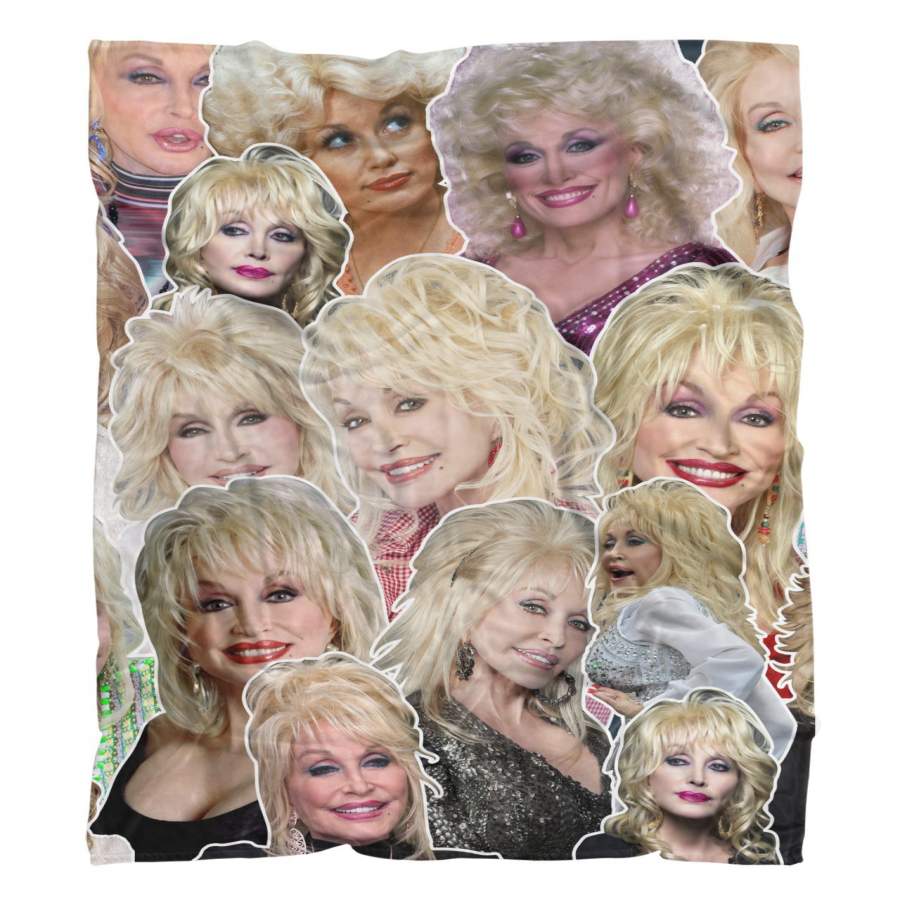 Dolly Parton Fluffy Micro Fleece Throw Blanket