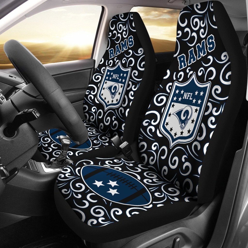 Awesome Artist SUV Los Angeles Rams Seat Covers Sets For Car