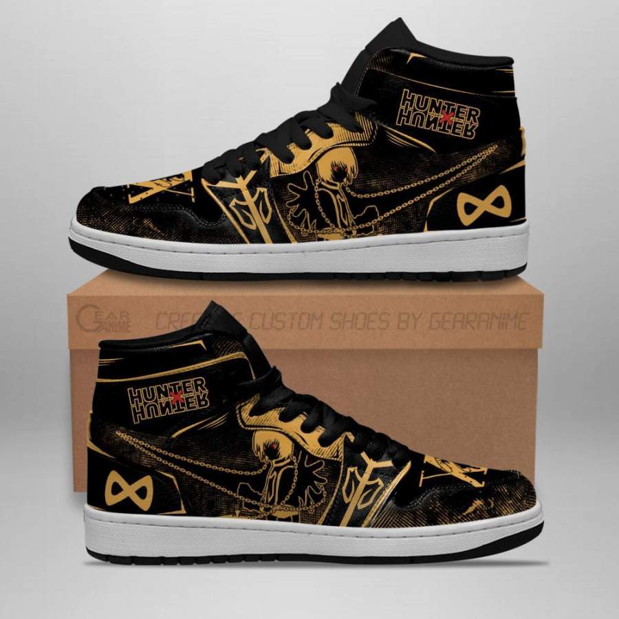 Kurapika Hunter X Hunter Jordan Sneakers Skill HxH Anime Shoes