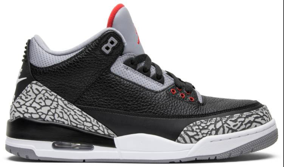 Jordan 3 Retro Black Cement 2018 601543