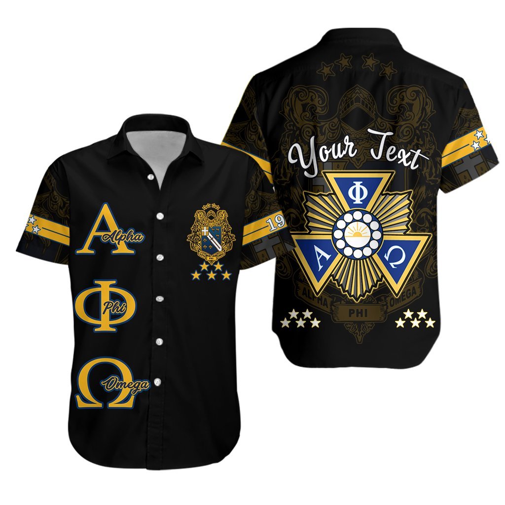 (Custom Personalised) Alpha Phi Omega Hawaiian Shirt Lt13