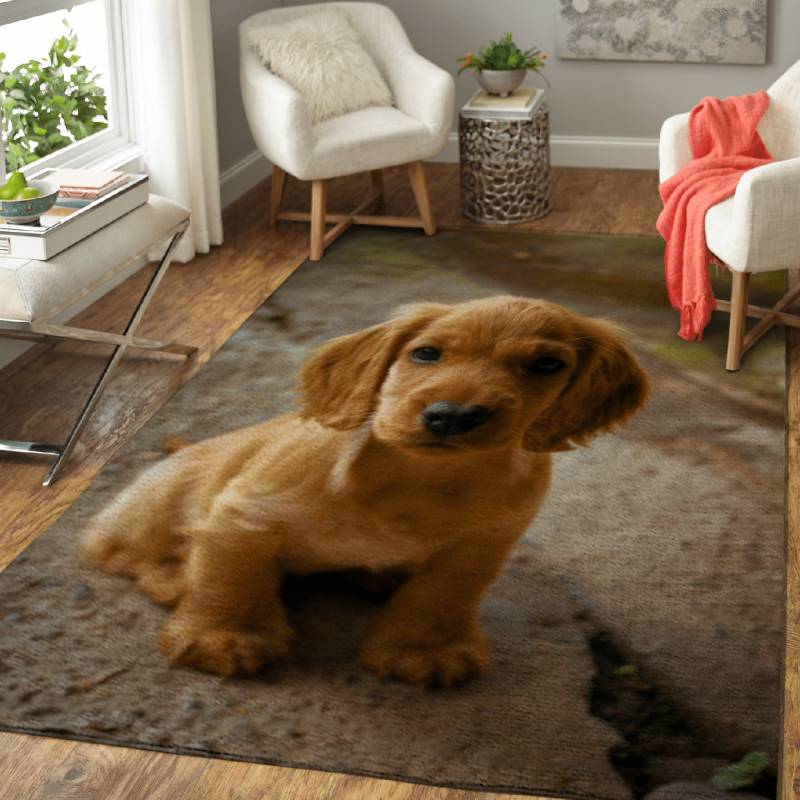 Little Puppy  – Animals Area Rug Carpet