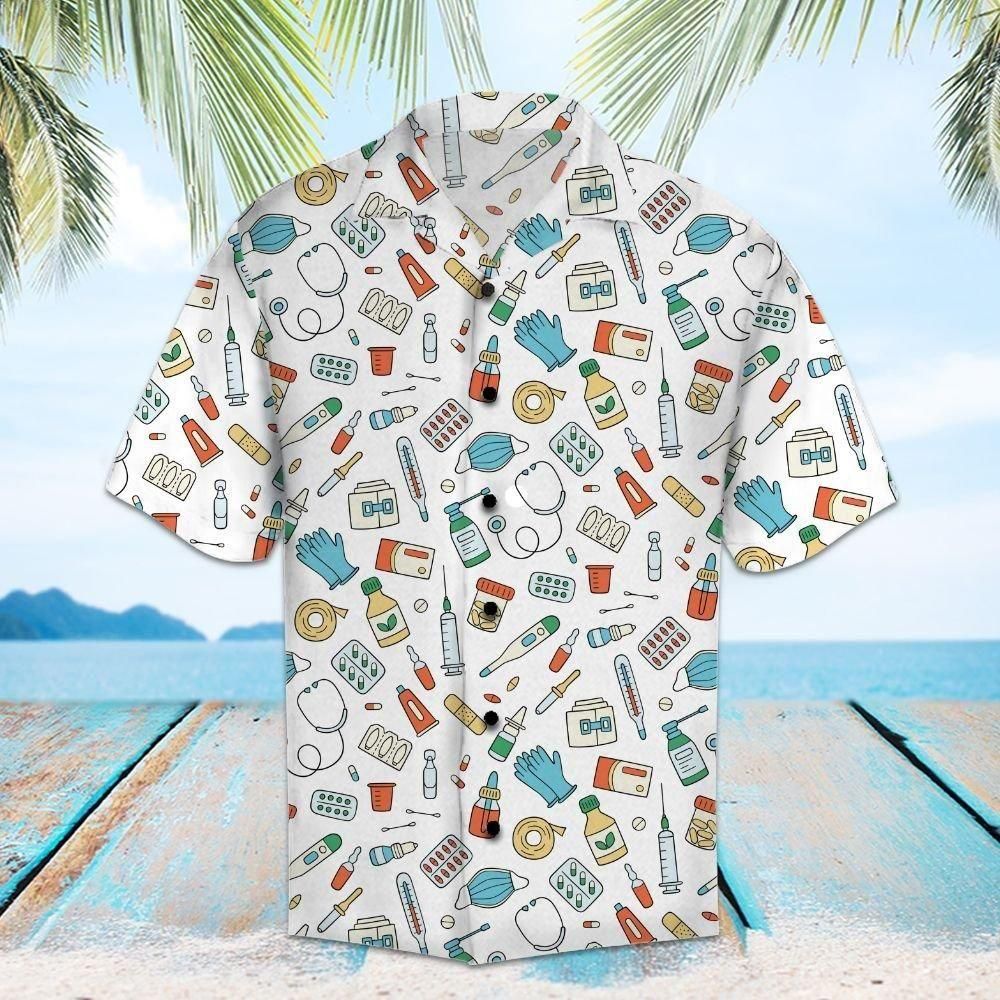 Nurse Aloha Hawaii Shirt Colorful Short Sleeve Summer Beach Casual For Men And Women Ha46346