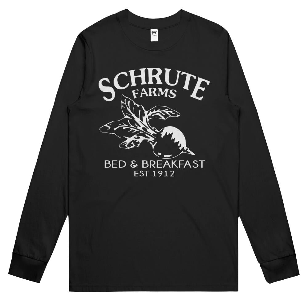 Schrute Farms Bed And Breakfast Long Sleeve T Shirts