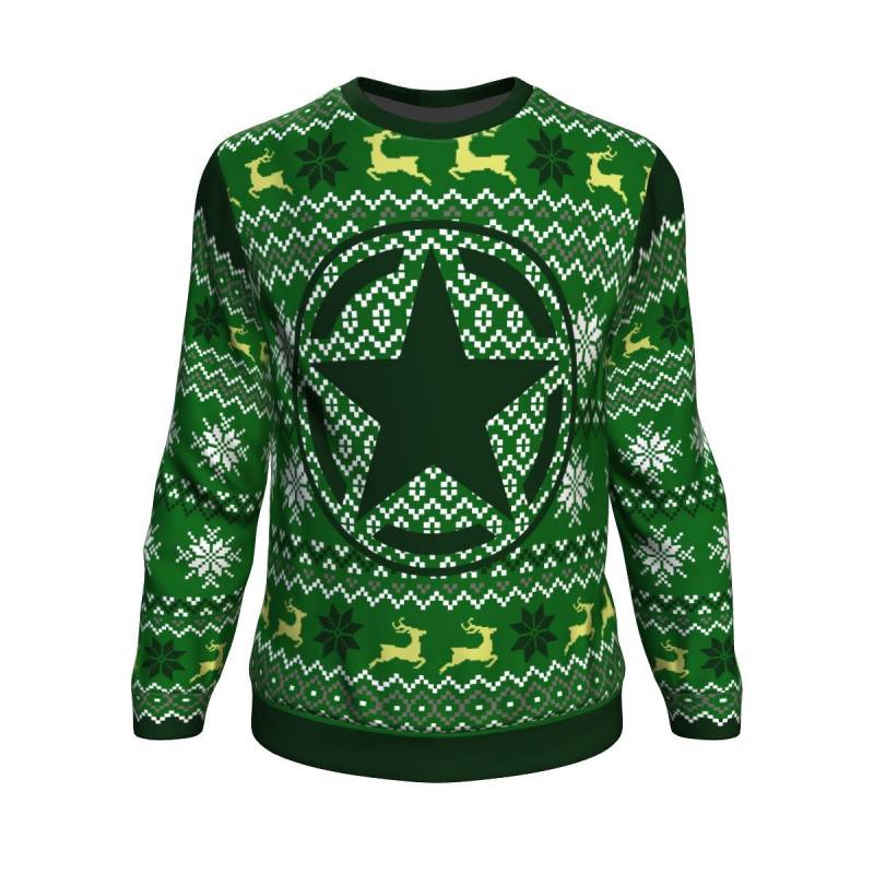 US Military Proud Ugly Sweater