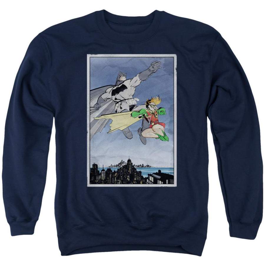 Batman – Dkr Duo Adult Crewneck Sweatshirt