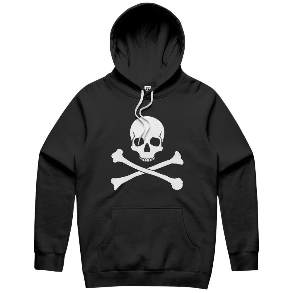 Skull And Crossbones Pirate Hoodie - TattoosCafe