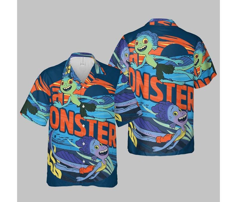 Disney Luca Birthday Shirt Pixar Alberto Sea Monsters Hawaii Ha30719