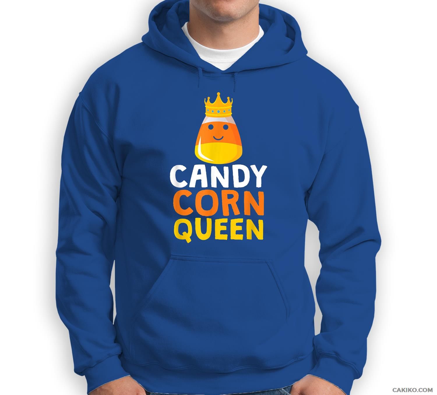 Candy Corn Queen Cute Halloween Kawaii Crown Sweatshirt & Hoodie