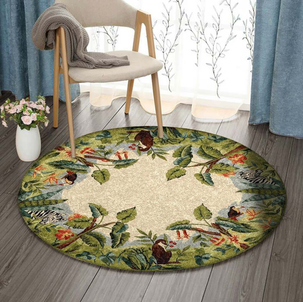 Tropical Animal GE1536 Round Rug  CYSI2907