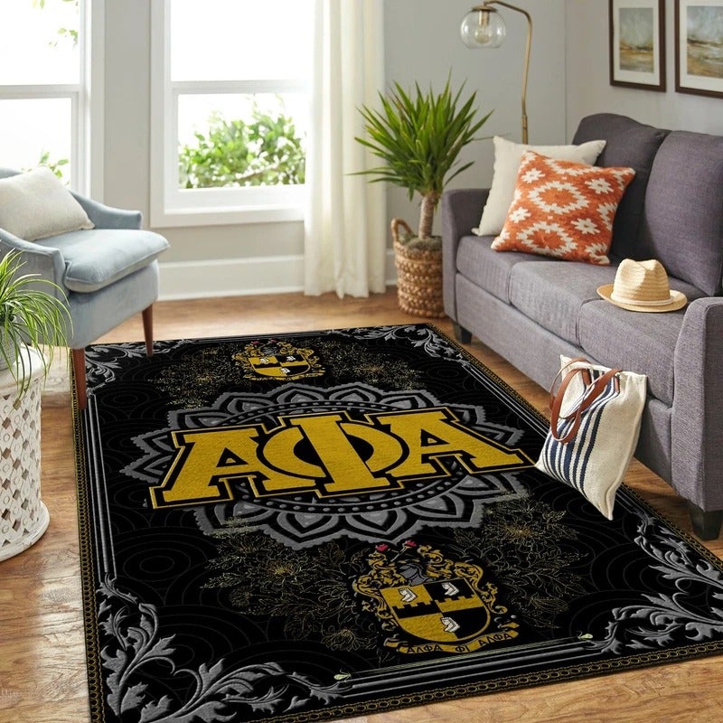 Wonderprint Area Rug Alpha Phi Alpha Apa Fraterniry Lt10