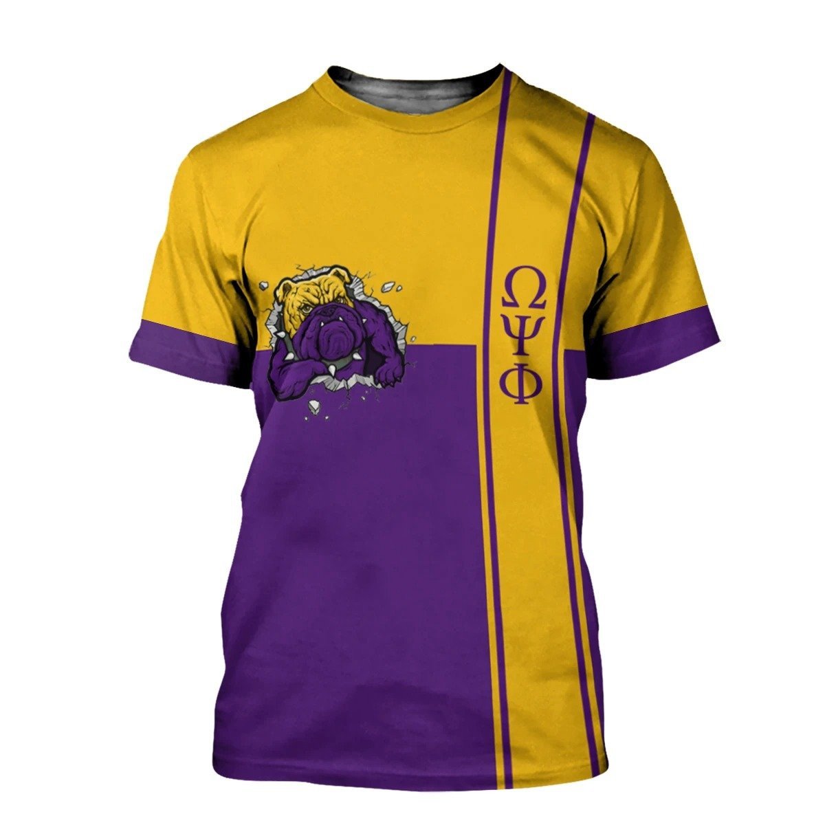 Fraternity Tshirt – Omega Psi Phi Break The Wall Tshirt