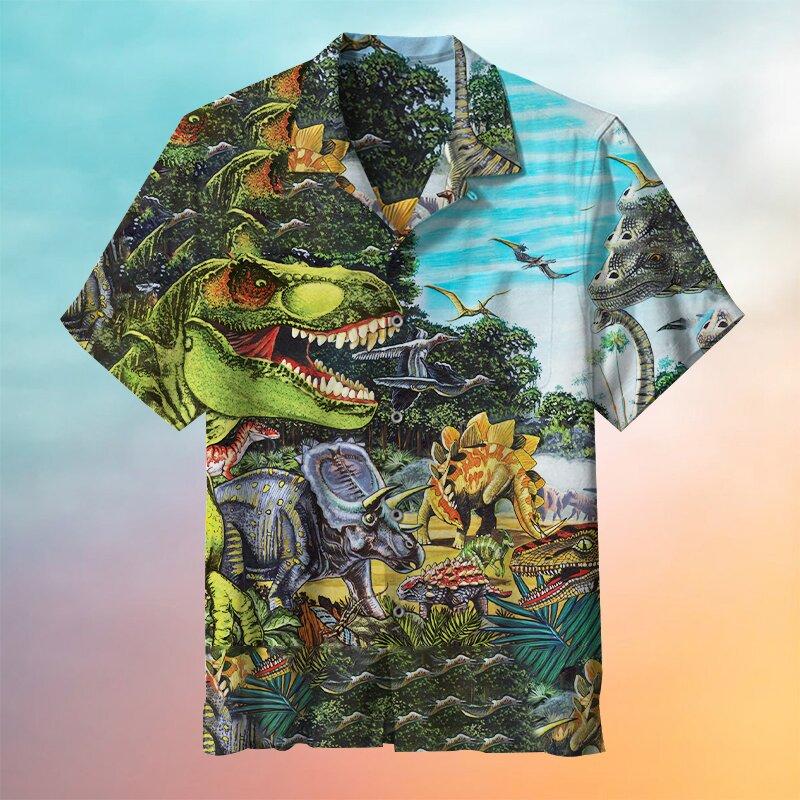 Dinosaur Hawaii Shirt For Men Women Adult Ha38632