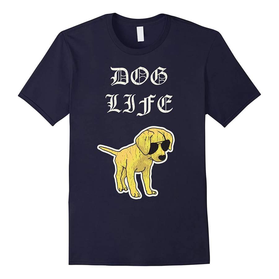 “Dog Life” Funny Thug Puppy T-Shirt