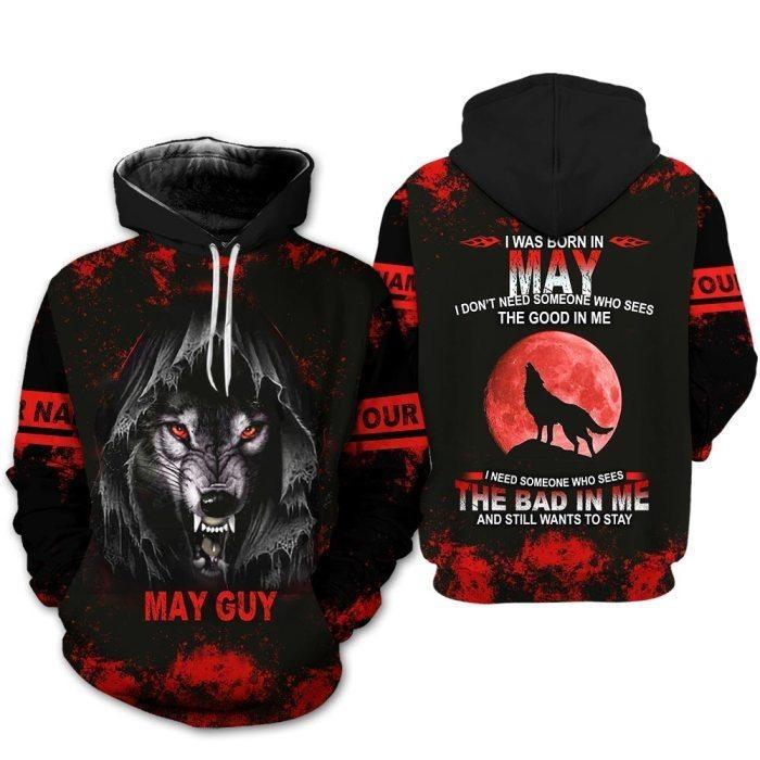 Custom Personalized Birthday May Guy Hoodie