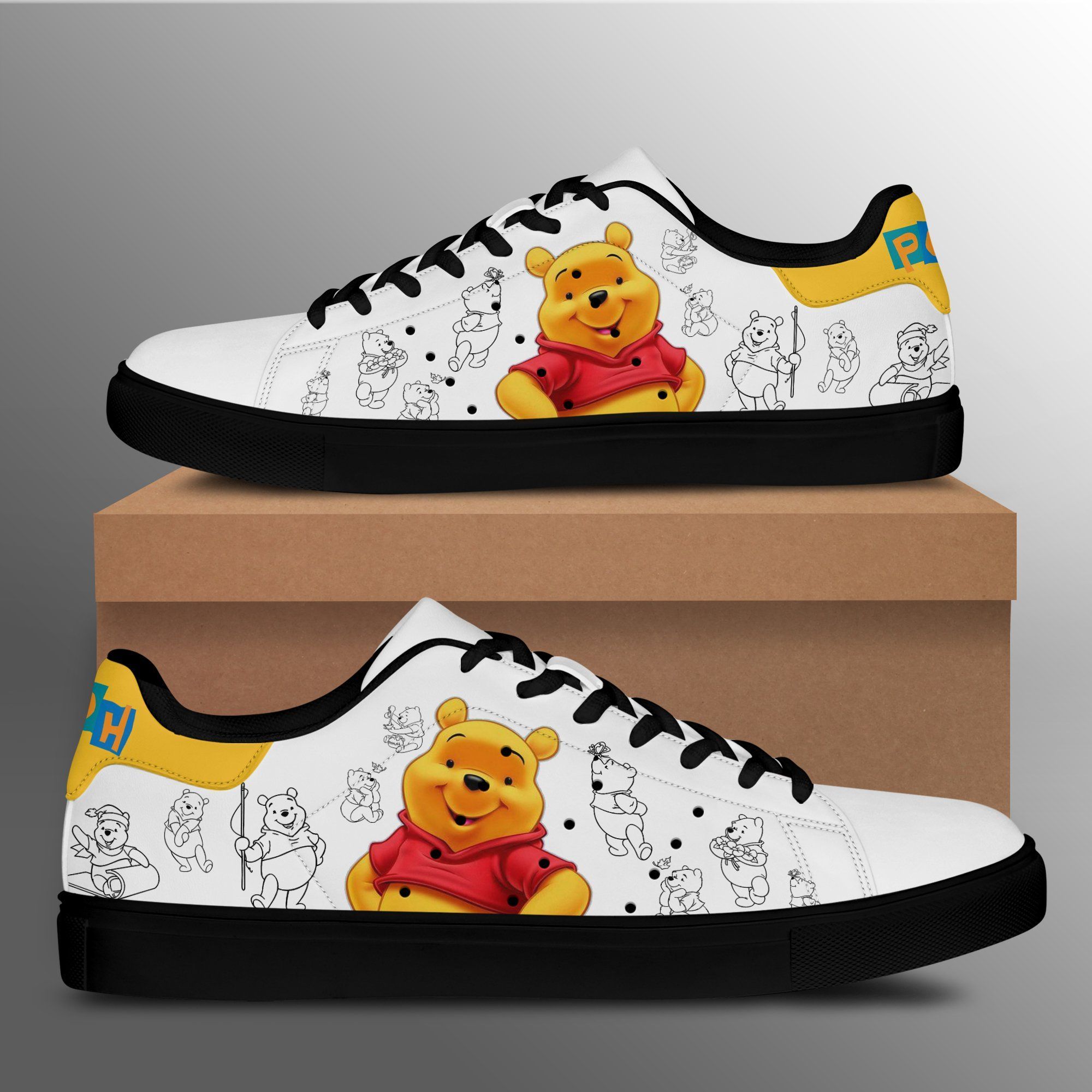 Pooh Low Top Shoes