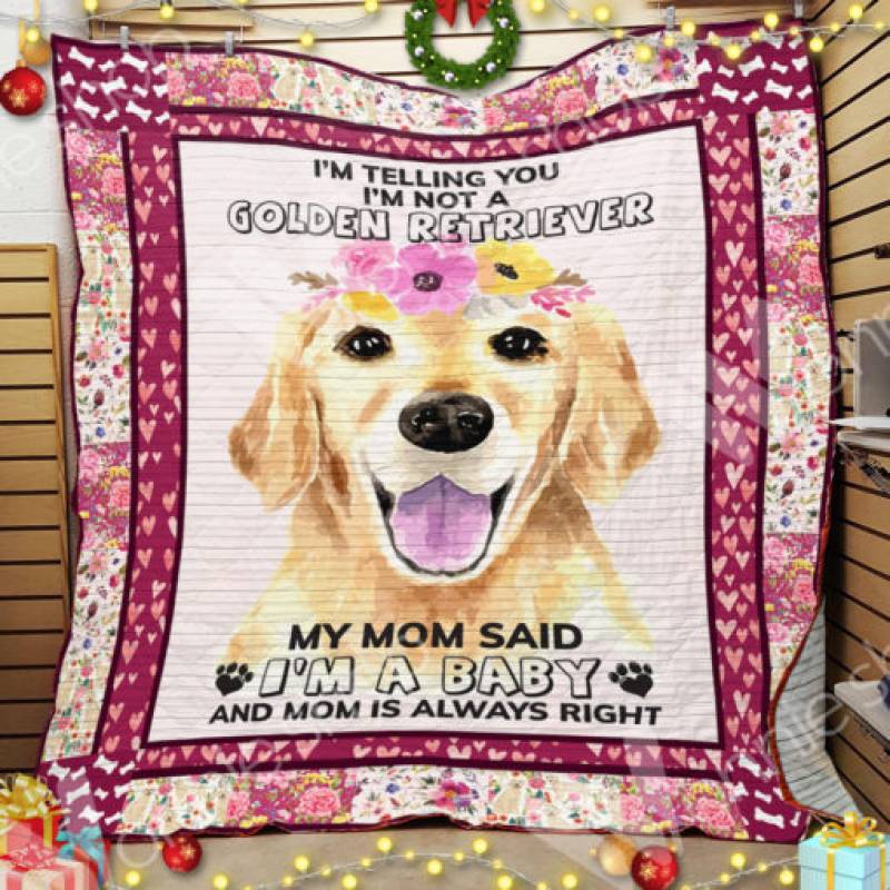 Golden Retriever Dog Blanket OCT1402 78O58