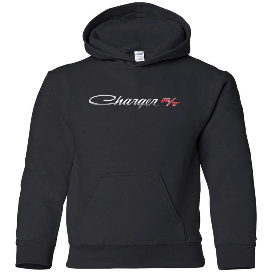 AGR Dodge Charger RT Logo Youth Pullover Hoodie