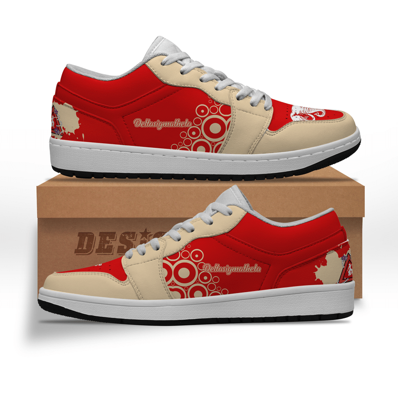 Sorority Footwear – Paint Delta Sigma Theta Low Sneaker