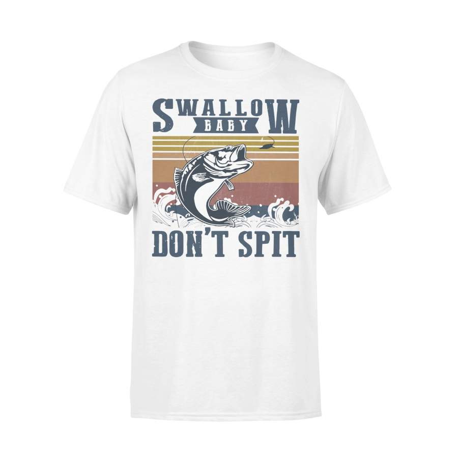 Fishing Swallow Baby Don’t Spit Vintage T-shirt