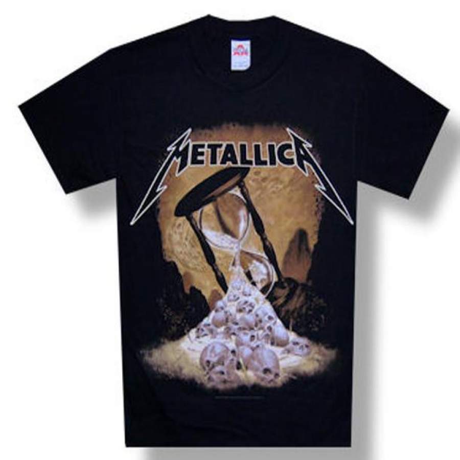 Metallica-Hour Glass-Black T-Shirt