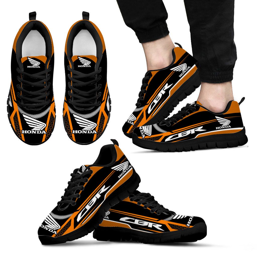 3D Printed Honda Cbr Ttt-Hl Sneakers For Men & Women Ver 1 (Orange)