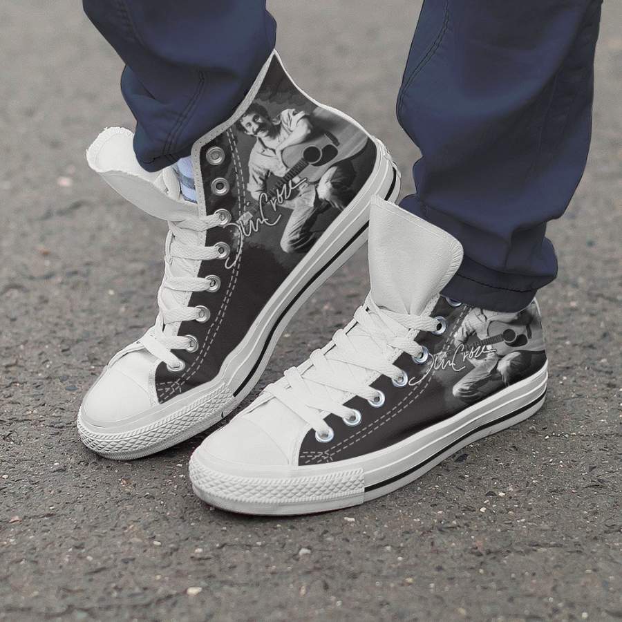 Jim Croce Mens High Top Sneakers – Fit Fit Apparel