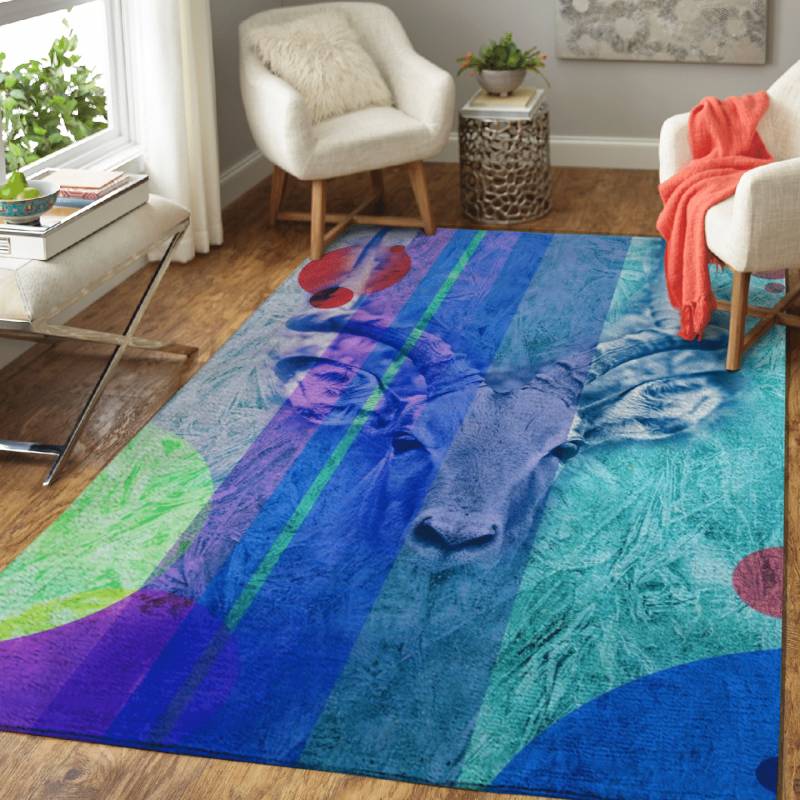 Ibex – Animals Area Rug Carpet