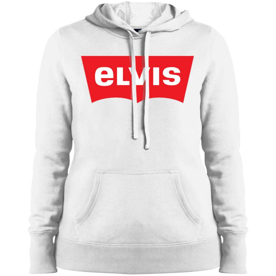 AGR ELVIS – Levis Style Logo Ladies’ Pullover Hooded Sweatshirt