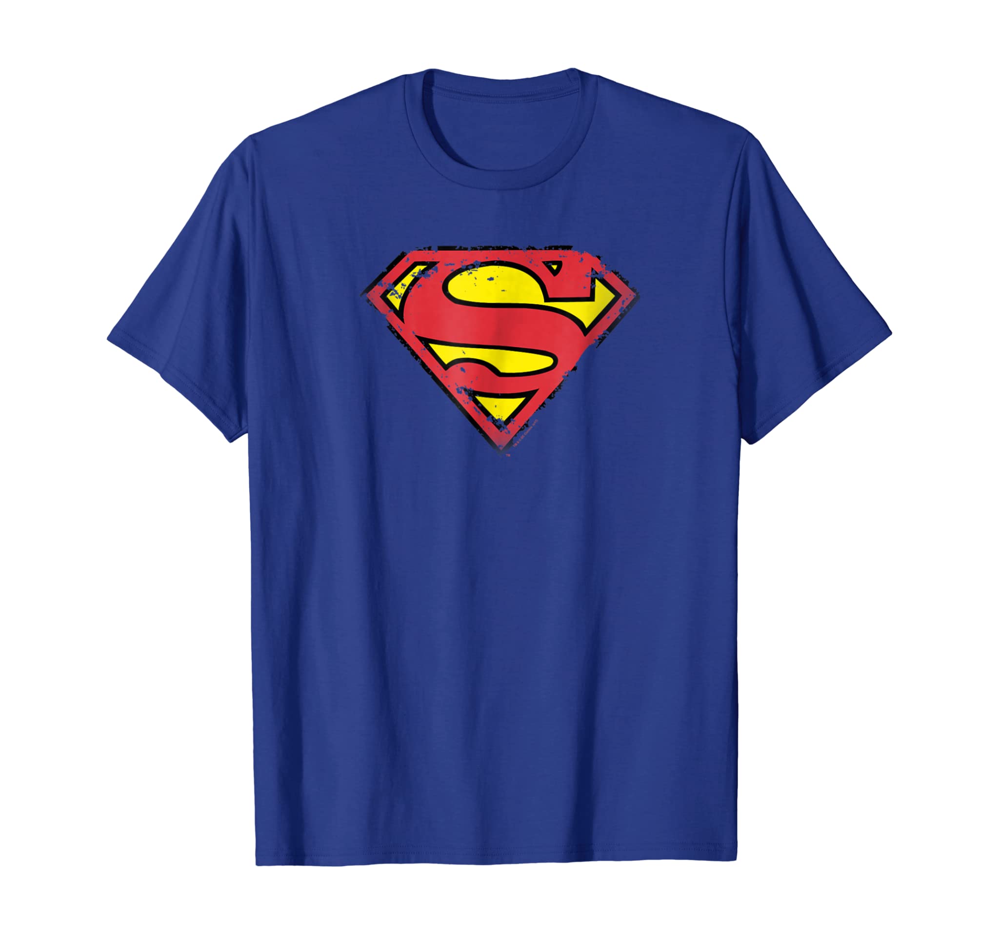 Superman Distressed Shield T Shirt