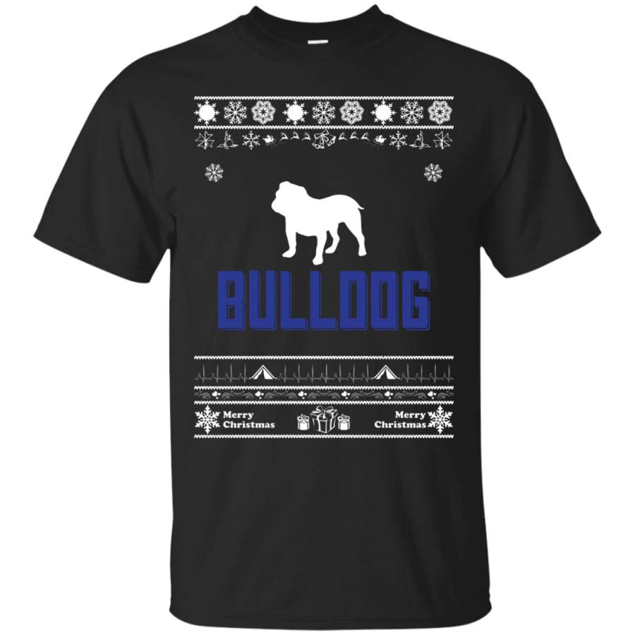 BULLDOG – Merry Christmas Bulldog T Shirt & Hoodie