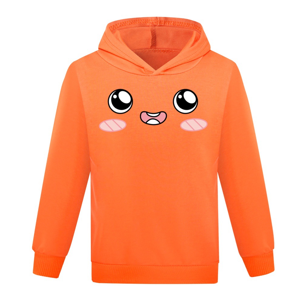 Anime Cartoon Lanky Box Lankybox Kids Hoodies for Boys Girls Harajuku Pullover Hooded Sweatshirt Streetwear Children Clothes alx