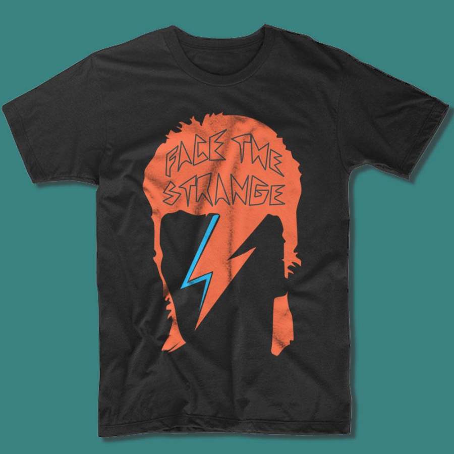 Like David Bowie   Face The Strange Design Men’S T-Shirt