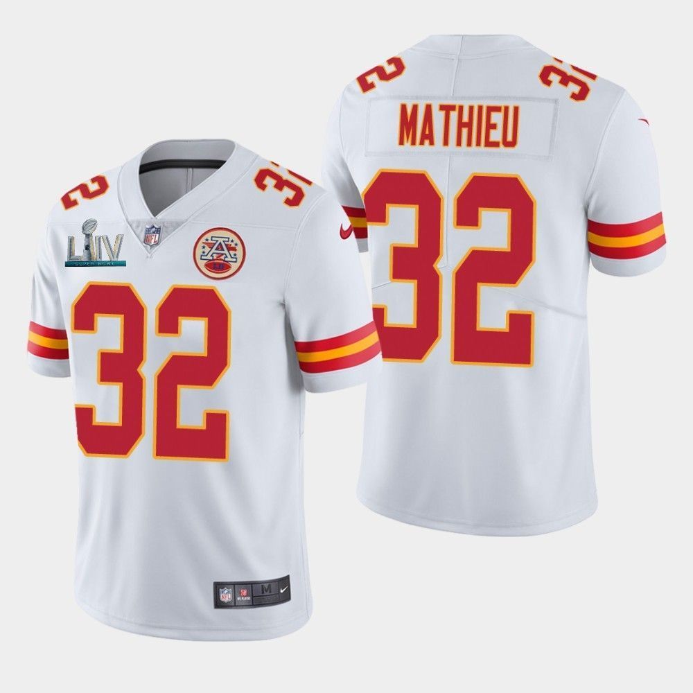 Tyrann Mathieu #32 Kansas City Chiefs 2020 NFL White Jersey Jersey