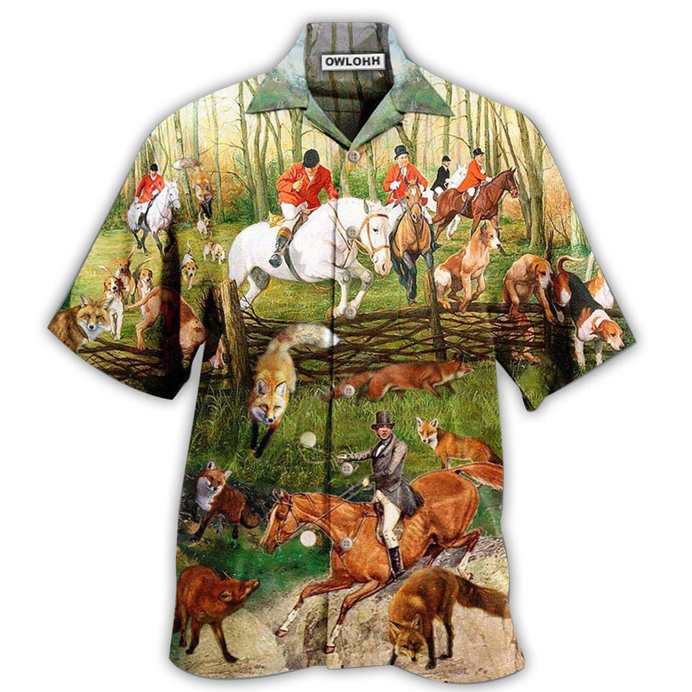 Hunting Fox Weekend Forecast Hawaii Shirt Ha65538