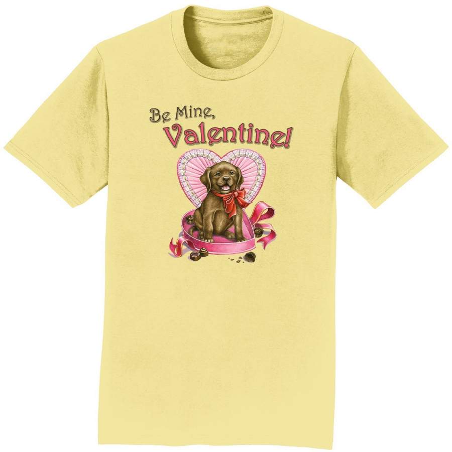 Valentine’s Day Puppy – Adult Unisex T-Shirt