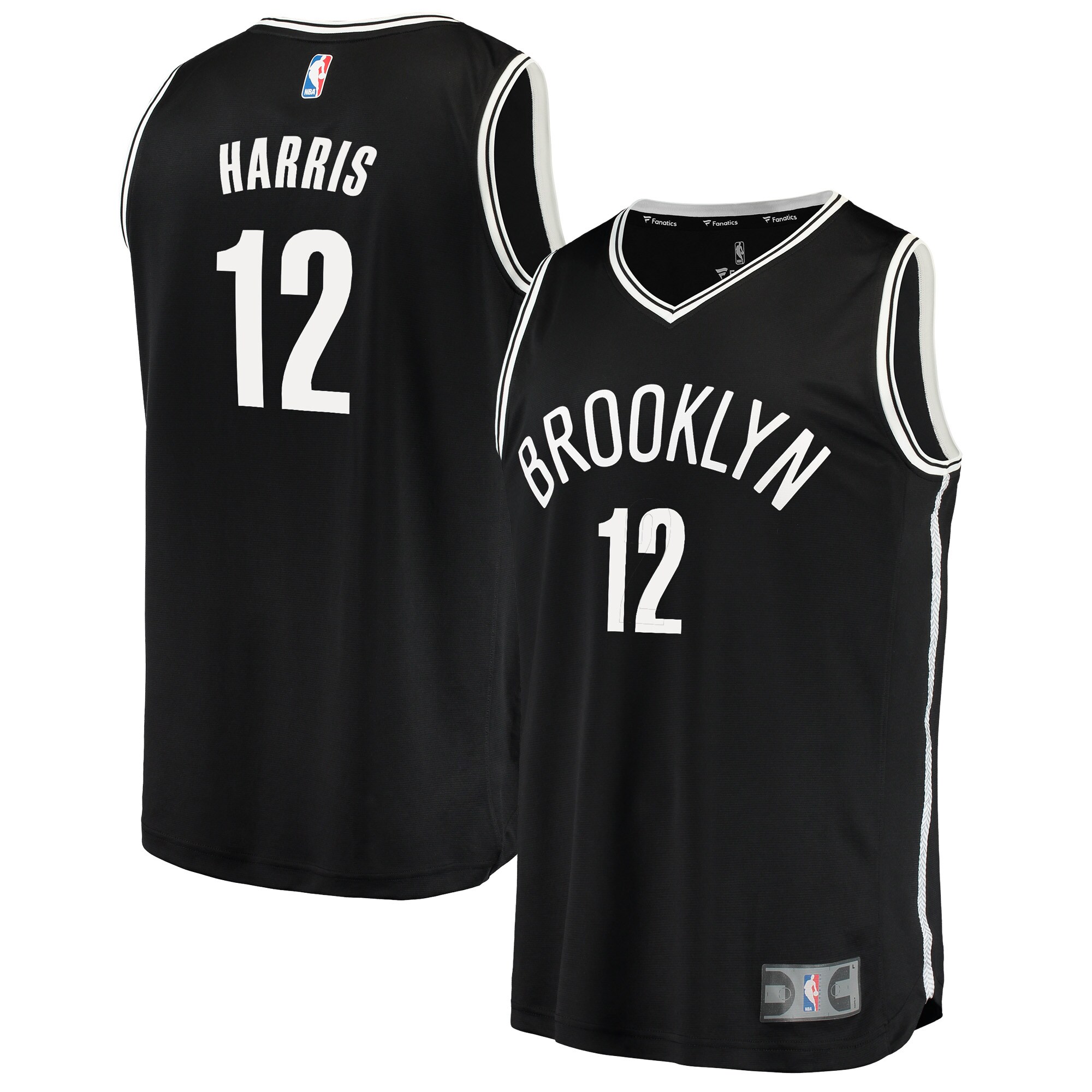 Joe Harris Brooklyn Nets Fast Break Player Jersey – Icon Edition – Black