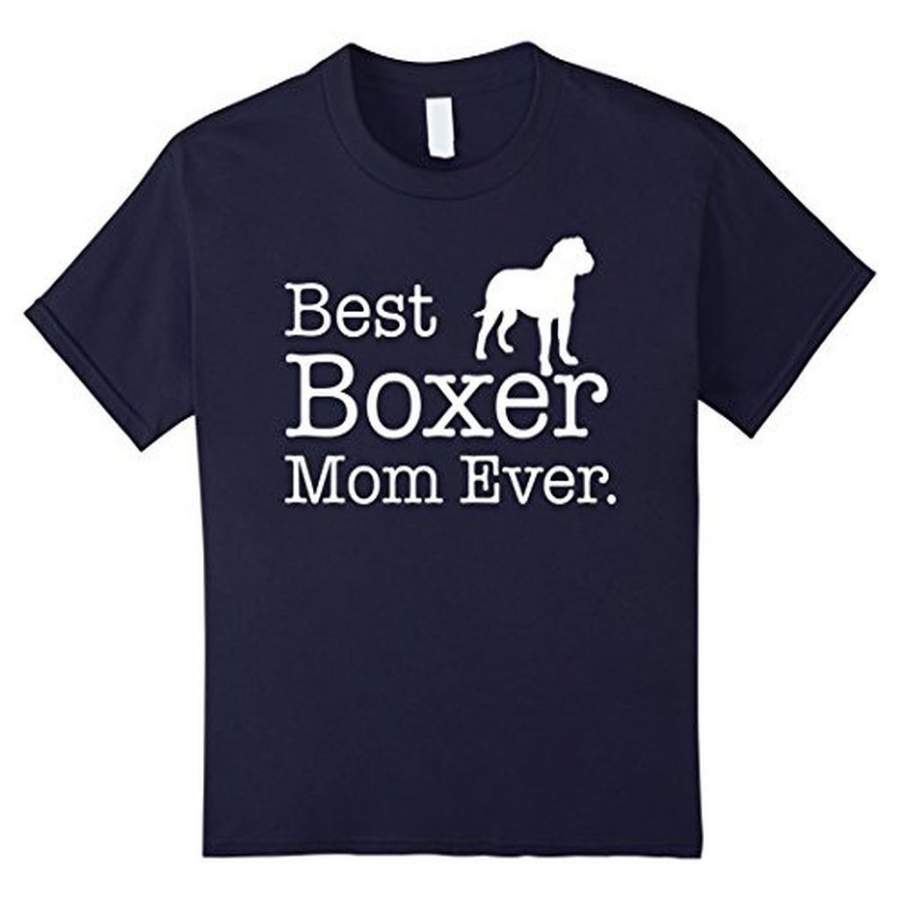 Best Boxer Mom Ever Pet Kitten Animal Parenting T-shirt