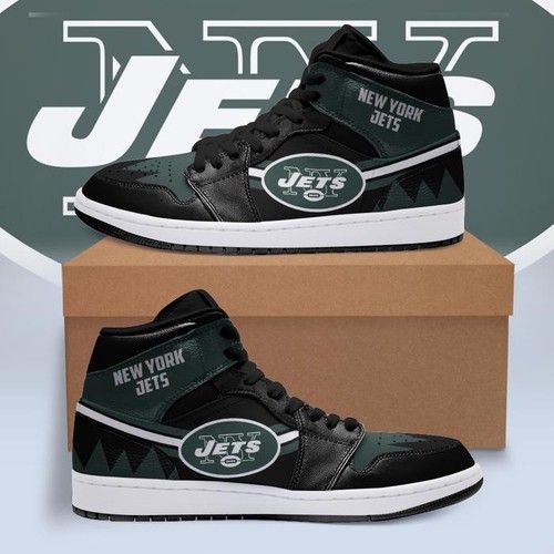 New York Jets Jordan Sneakers For Fan High Top Custom Shoes Jordan Sneaker