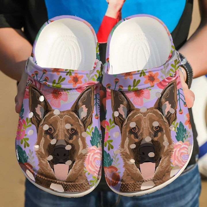 German Shepherd Cute clog Shoes